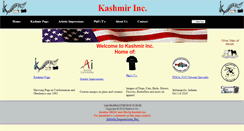 Desktop Screenshot of kashmir-inc.com